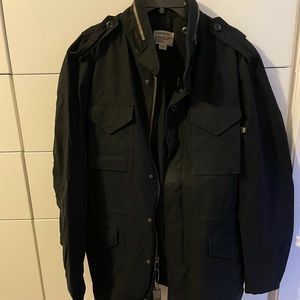 Alpha Industries Men’s M-65 Defender Field Coat X-Large Black NWT